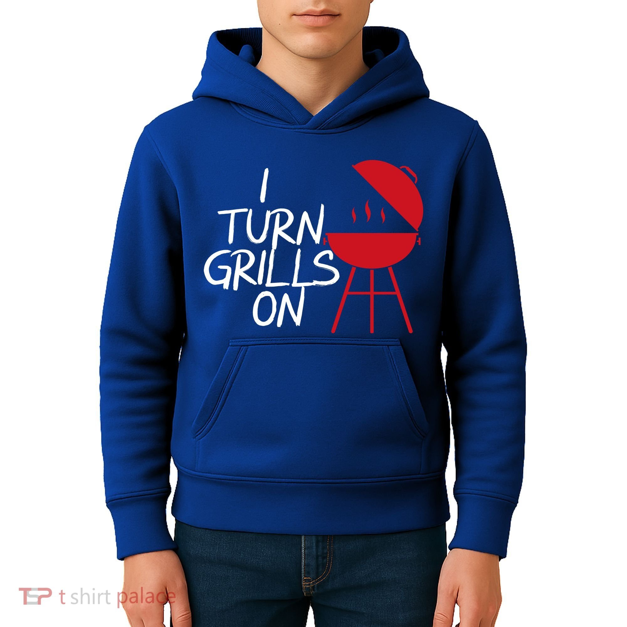 I Turn Grills On Kids Hoodie