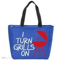 I Turn Grills On Tote Bag thumb 0