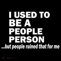 I Used To Be A People Person Sweatshirt thumb 3