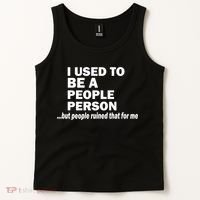 I Used To Be A People Person Tank Top thumb 2