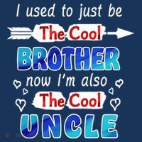 I Used To Be The Cool Brother Now I'm Also The Cool Uncle Women's Hoodie thumb 2