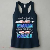 I Used To Be The Cool Brother Now I'm Also The Cool Uncle Women's Tank Top thumb 3