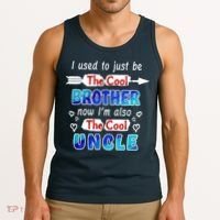 I Used To Be The Cool Brother Now I'm Also The Cool Uncle Tank Top thumb 3