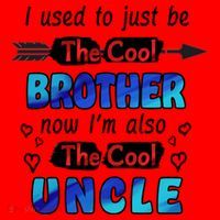 I Used To Be The Cool Brother Now I'm Also The Cool Uncle Santa Hat thumb 1