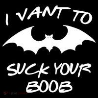 I Vant To Suck Your Boobs Vampire Bat Halloween Doggie Tank thumb 4