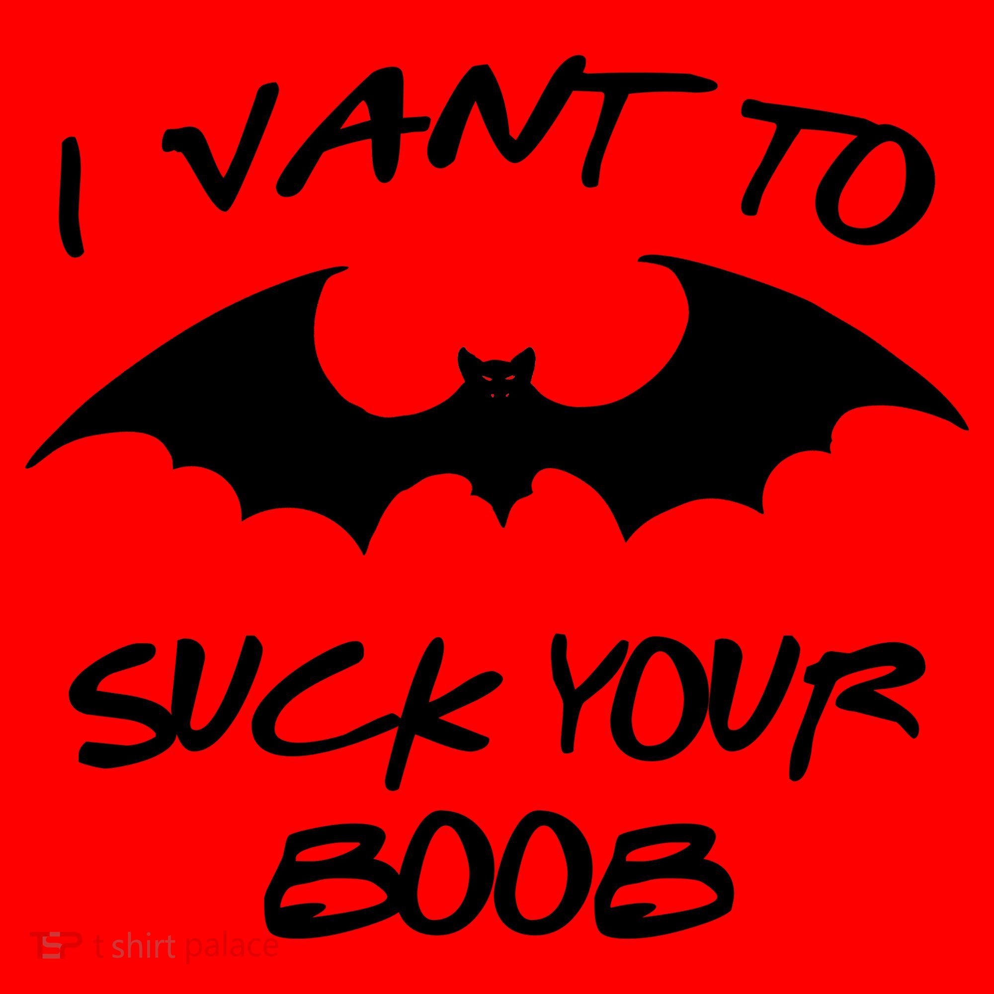 I Vant To Suck Your Boobs Vampire Bat Halloween Santa Hat