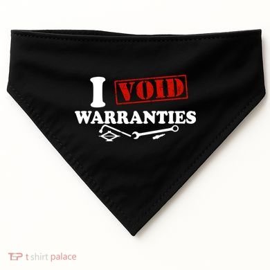 I Void Warranties USA-Made Doggie Bandana