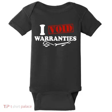 I Void Warranties Baby Bodysuit