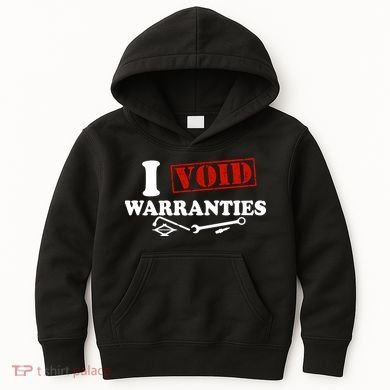 I Void Warranties Kids Hoodie