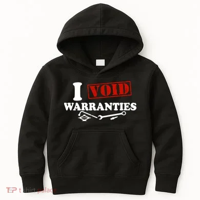 I Void Warranties Kids Hoodie