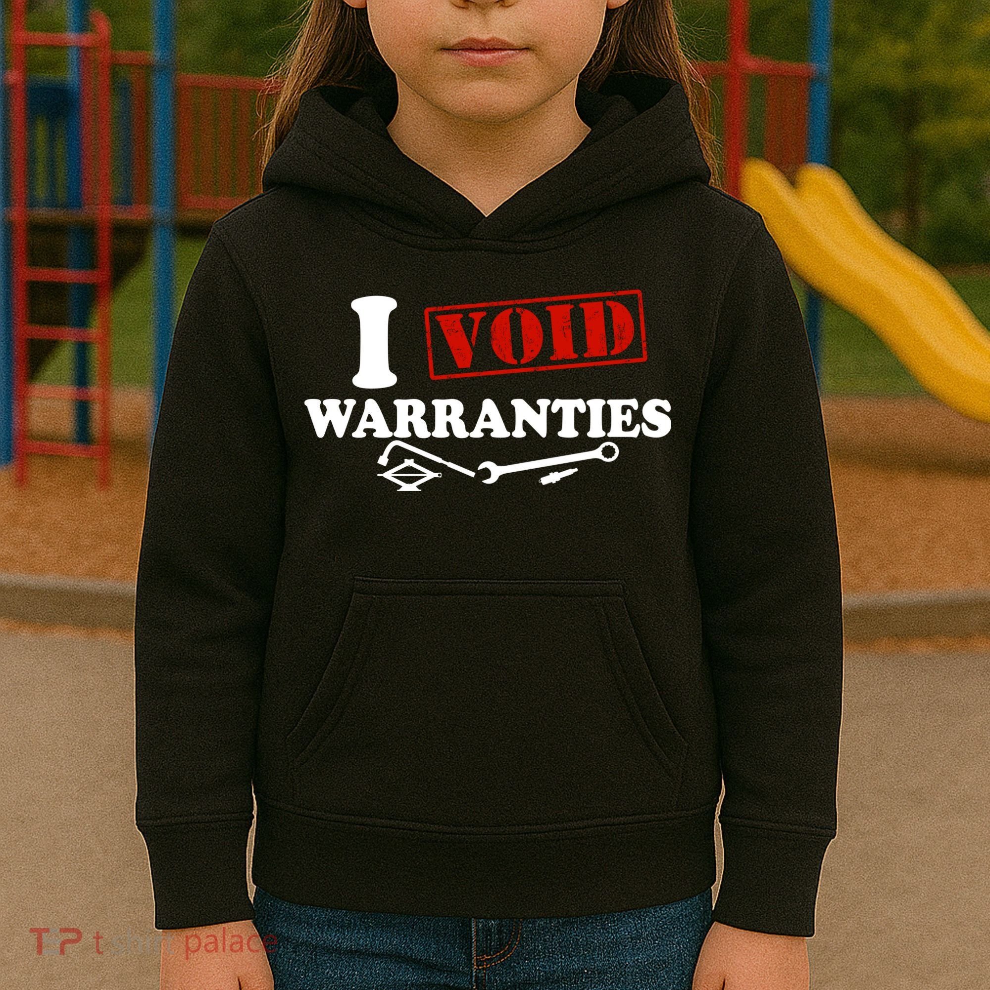 I Void Warranties Kids Hoodie