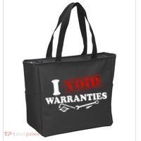 I Void Warranties Tote Bag thumb 2
