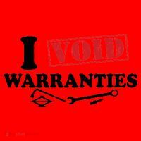 I Void Warranties Santa Hat thumb 1