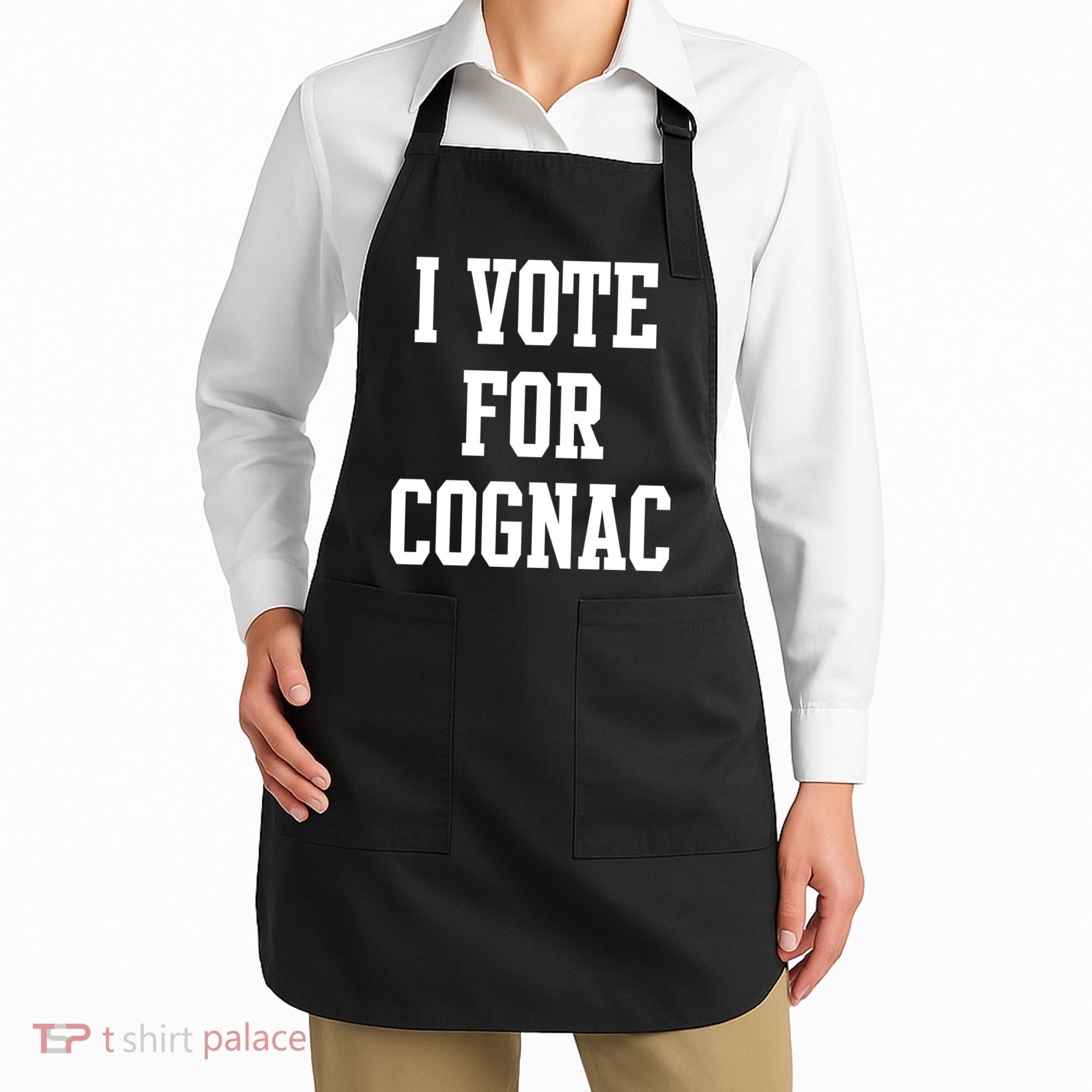 I Vote for Cognac Apron