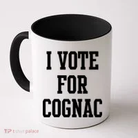 I Vote for Cognac Coffee Mug thumb 0