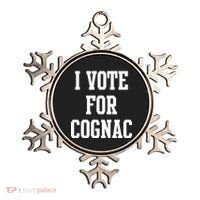I Vote for Cognac Ornament thumb 0