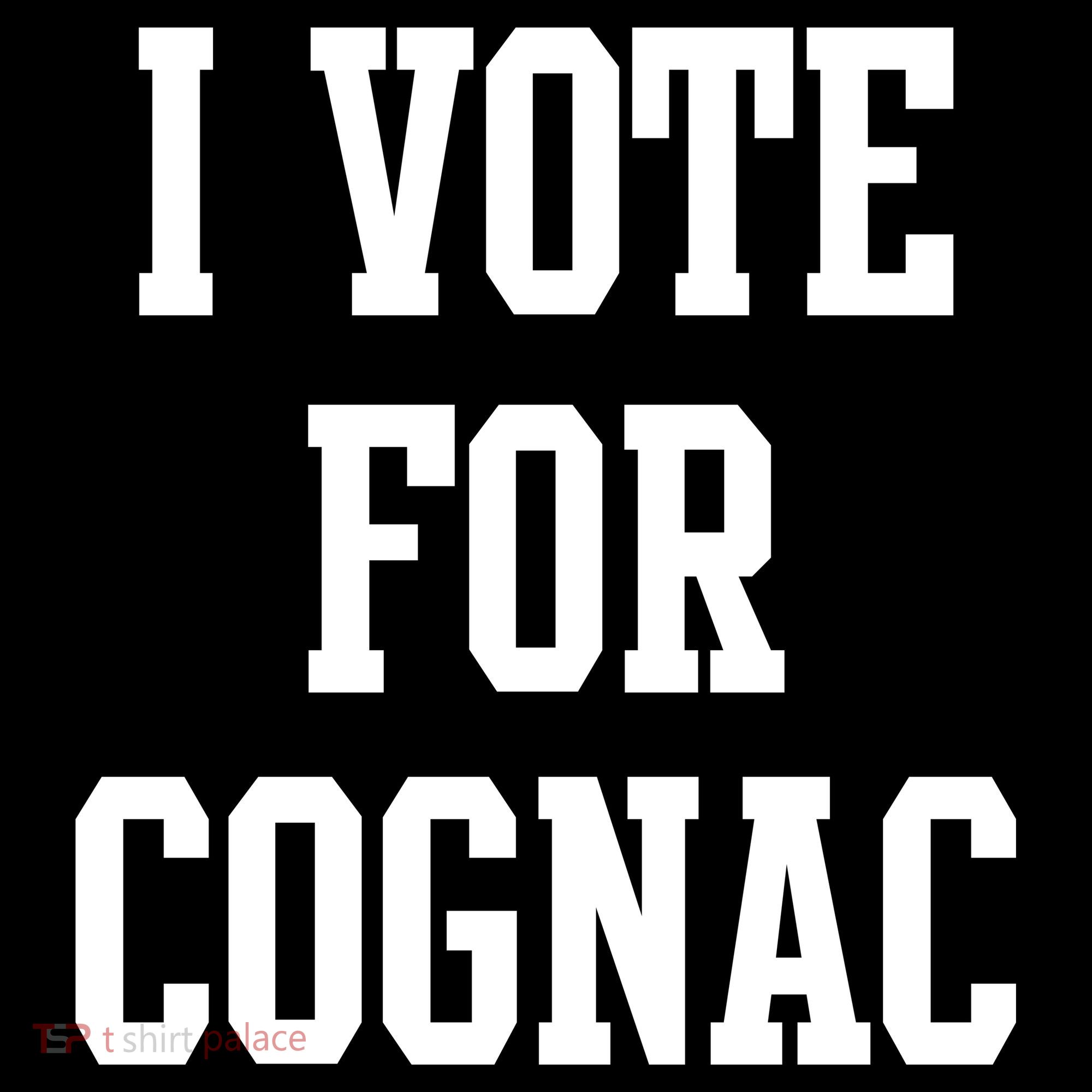 I Vote for Cognac Ornament