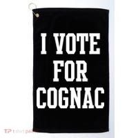 I Vote for Cognac Golf Towel thumb 0