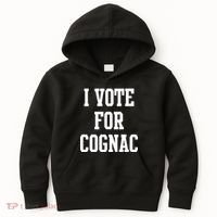 I Vote for Cognac Kids Hoodie thumb 0