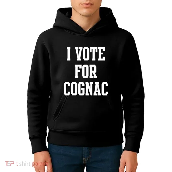I Vote for Cognac Kids Hoodie