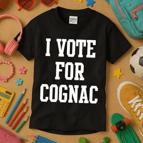 I Vote for Cognac Kids T-Shirt