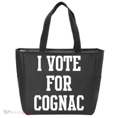 I Vote for Cognac Tote Bag