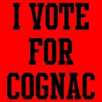 I Vote for Cognac Santa Hat thumb 1