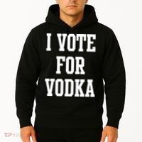 I Vote For Vodka Hoodie thumb 2