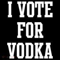 I Vote For Vodka Sweatshirt thumb 3