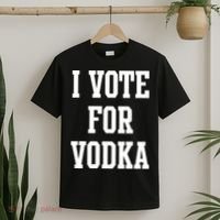 I Vote For Vodka T-Shirt thumb 2