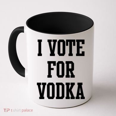 I Vote For Vodka Coffee Mug