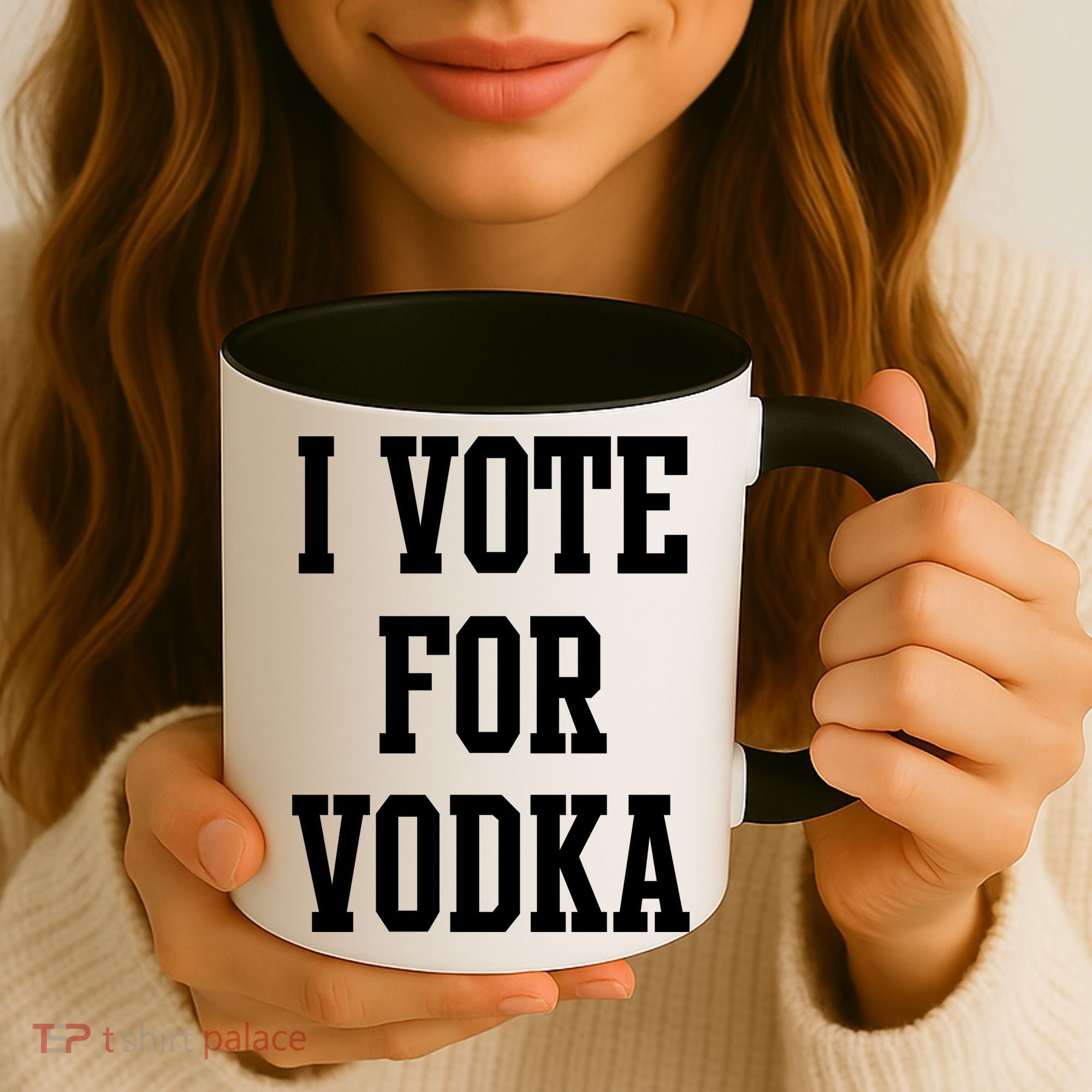 I Vote For Vodka Coffee Mug