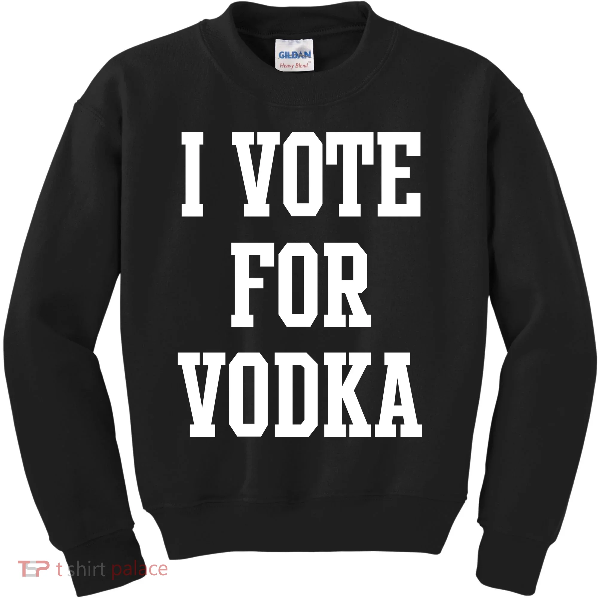 I Vote For Vodka Kids Sweatshirt