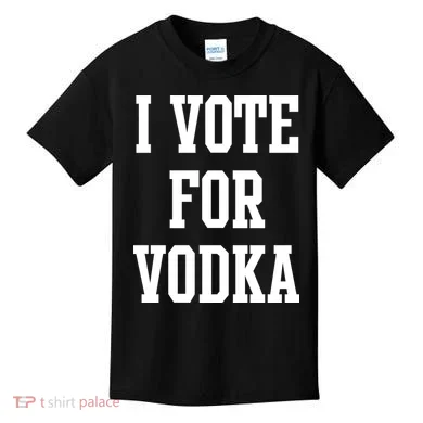 I Vote For Vodka Kids T-Shirt