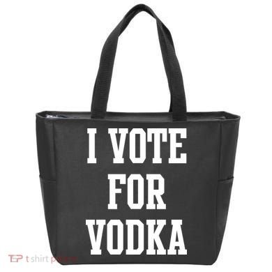 I Vote For Vodka Tote Bag