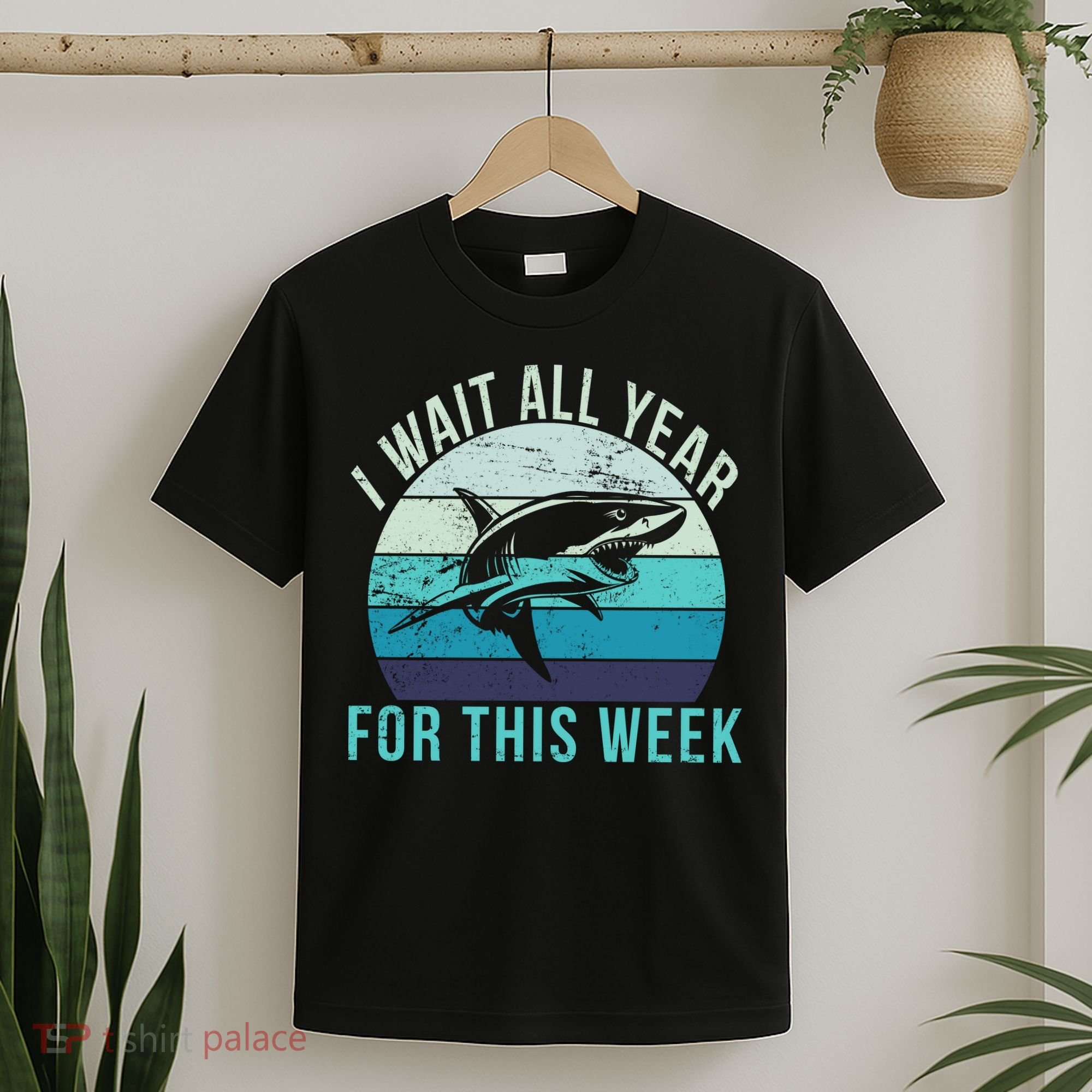 I Wait All Year For This Week Shark T-Shirt