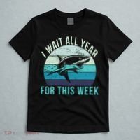 I Wait All Year For This Week Shark T-Shirt thumb 5