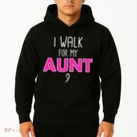 I Walk For My Aunt Breast Cancer Hoodie thumb 2