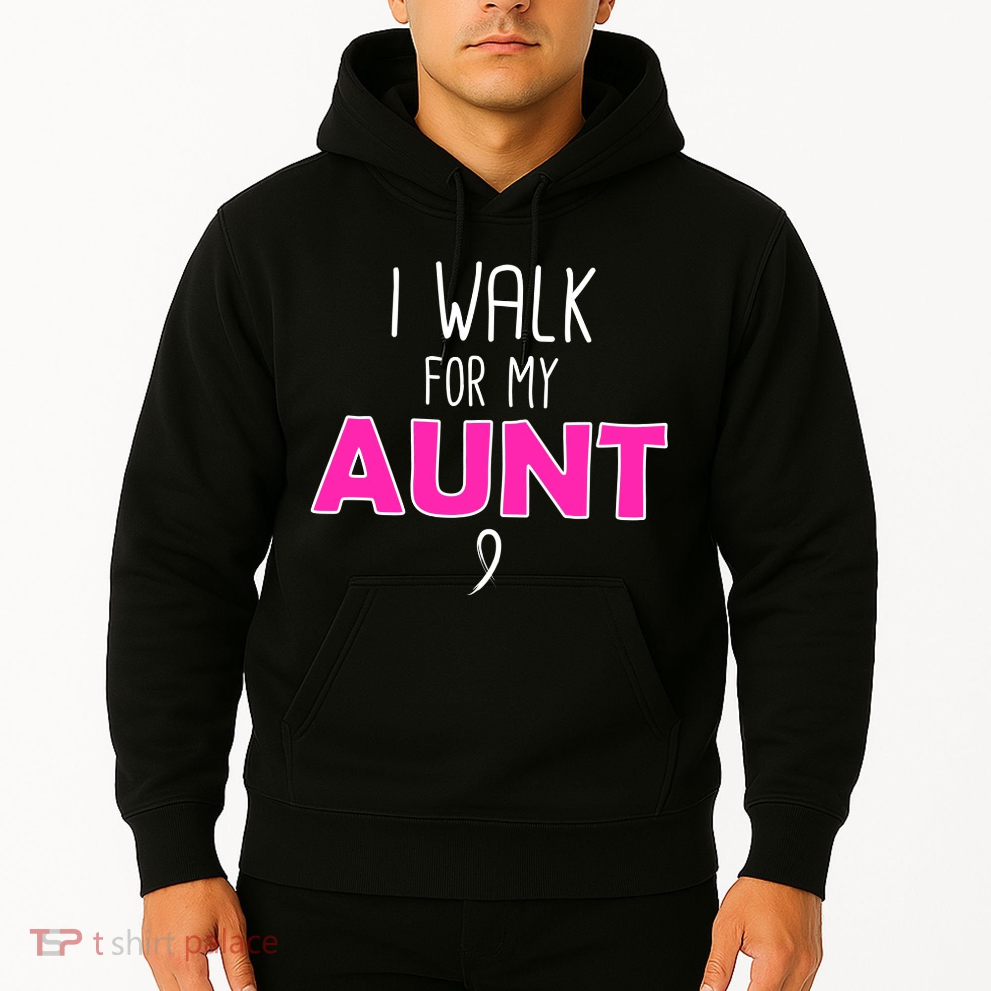 I Walk For My Aunt Breast Cancer Hoodie