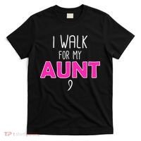 I Walk For My Aunt Breast Cancer T-Shirt thumb 0