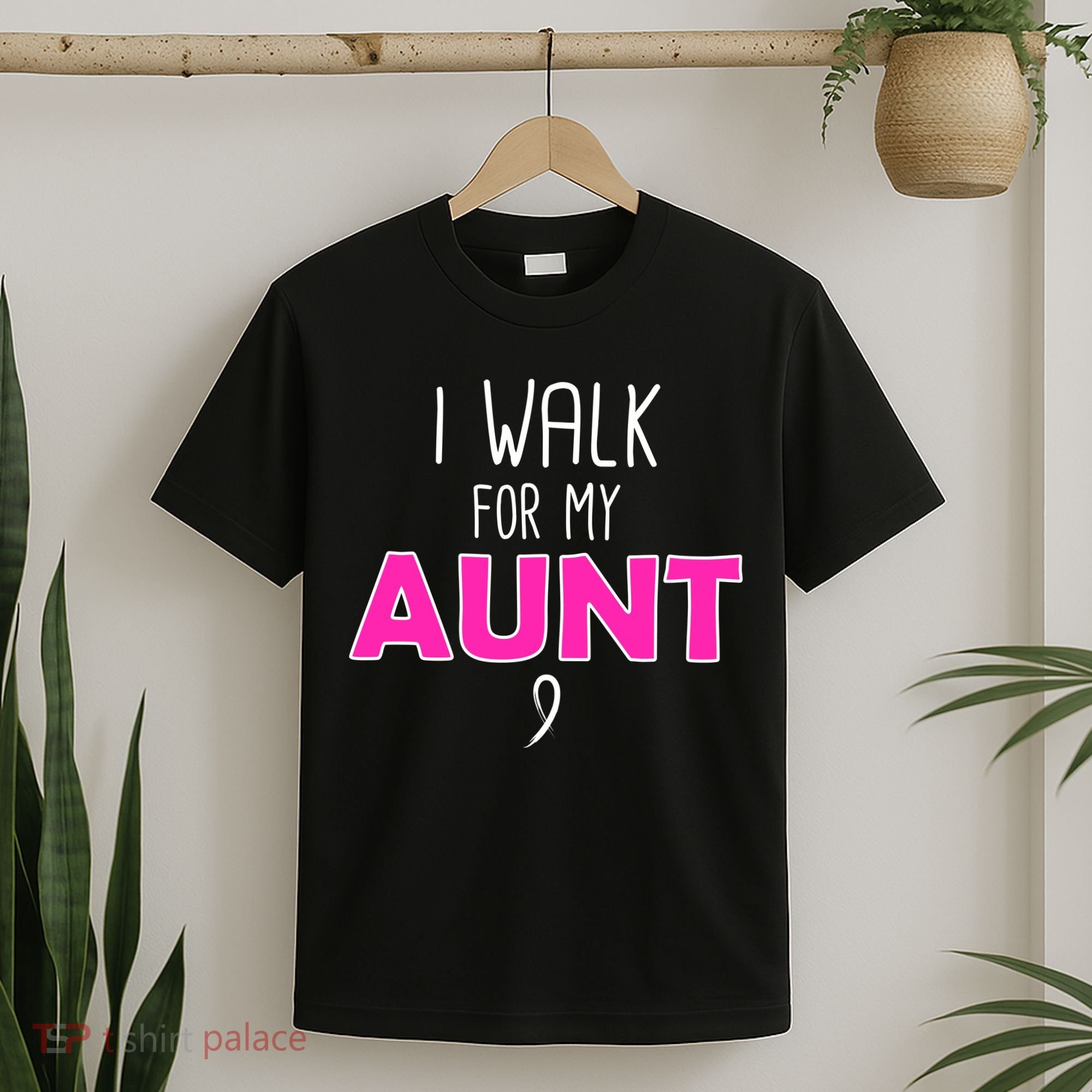 I Walk For My Aunt Breast Cancer T-Shirt