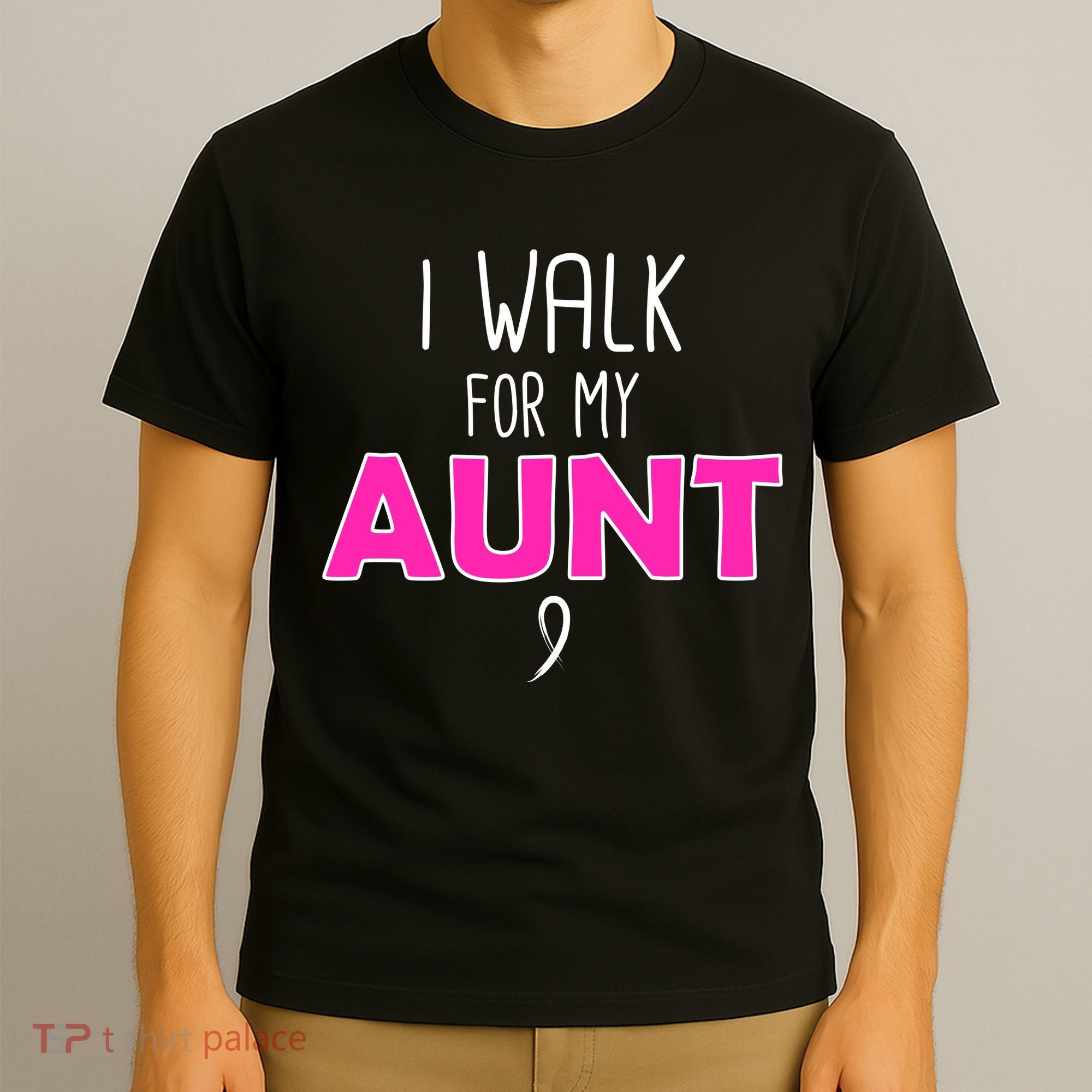I Walk For My Aunt Breast Cancer T-Shirt