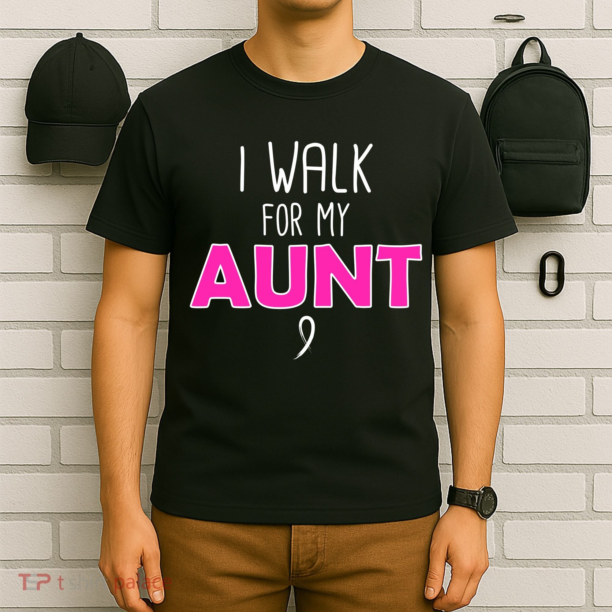I Walk For My Aunt Breast Cancer T-Shirt