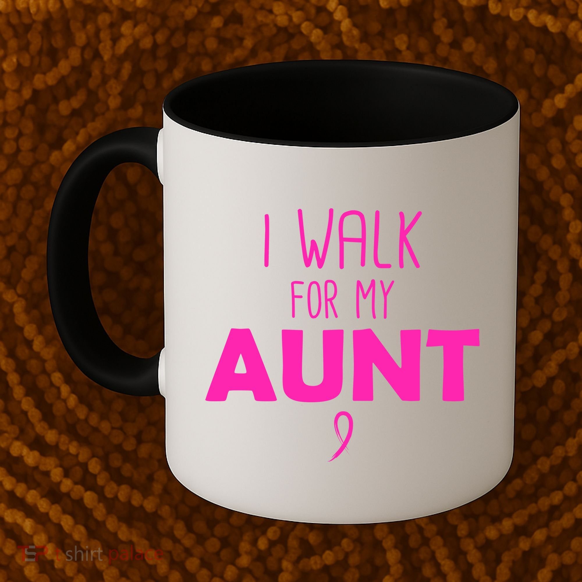I Walk For My Aunt Breast Cancer Coffee Mug