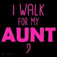 I Walk For My Aunt Breast Cancer Coffee Mug thumb 5