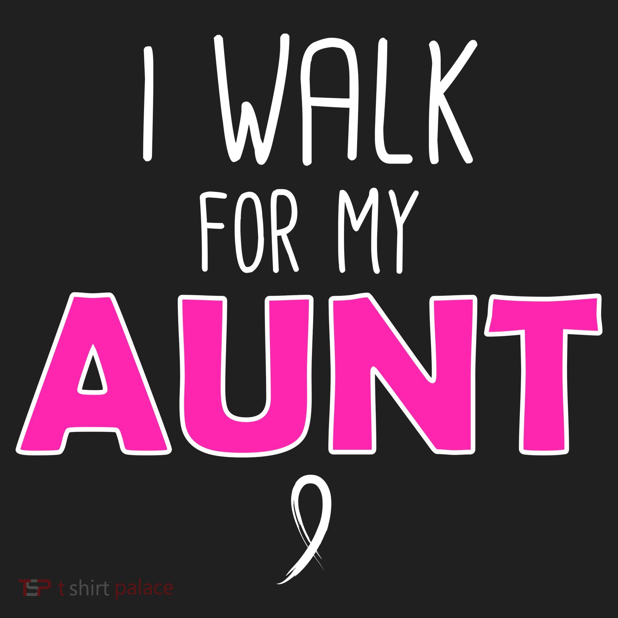 I Walk For My Aunt Breast Cancer Hat
