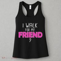 I Walk For My Friend Breast Cancer Women's Tank Top thumb 3