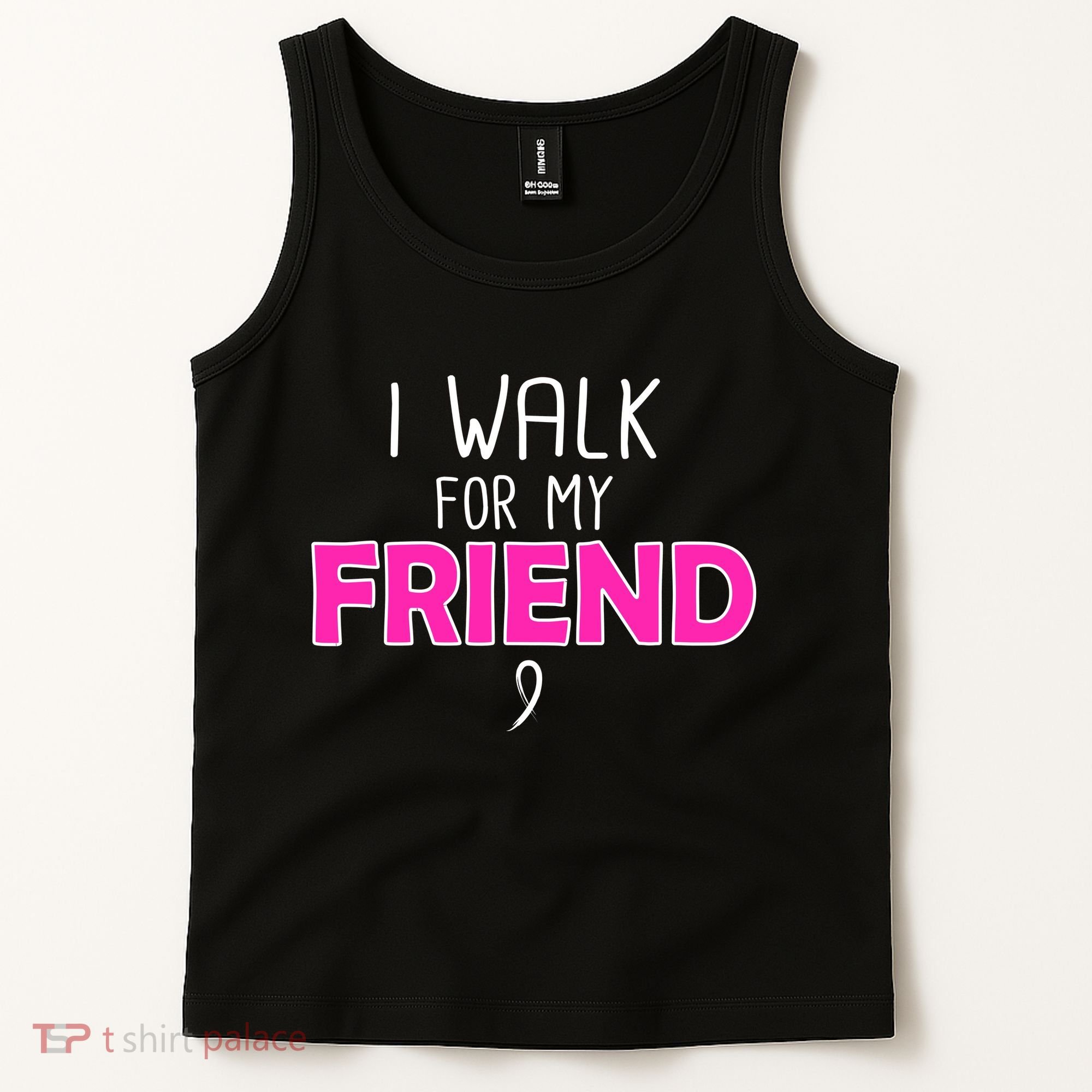 I Walk For My Friend Breast Cancer Tank Top
