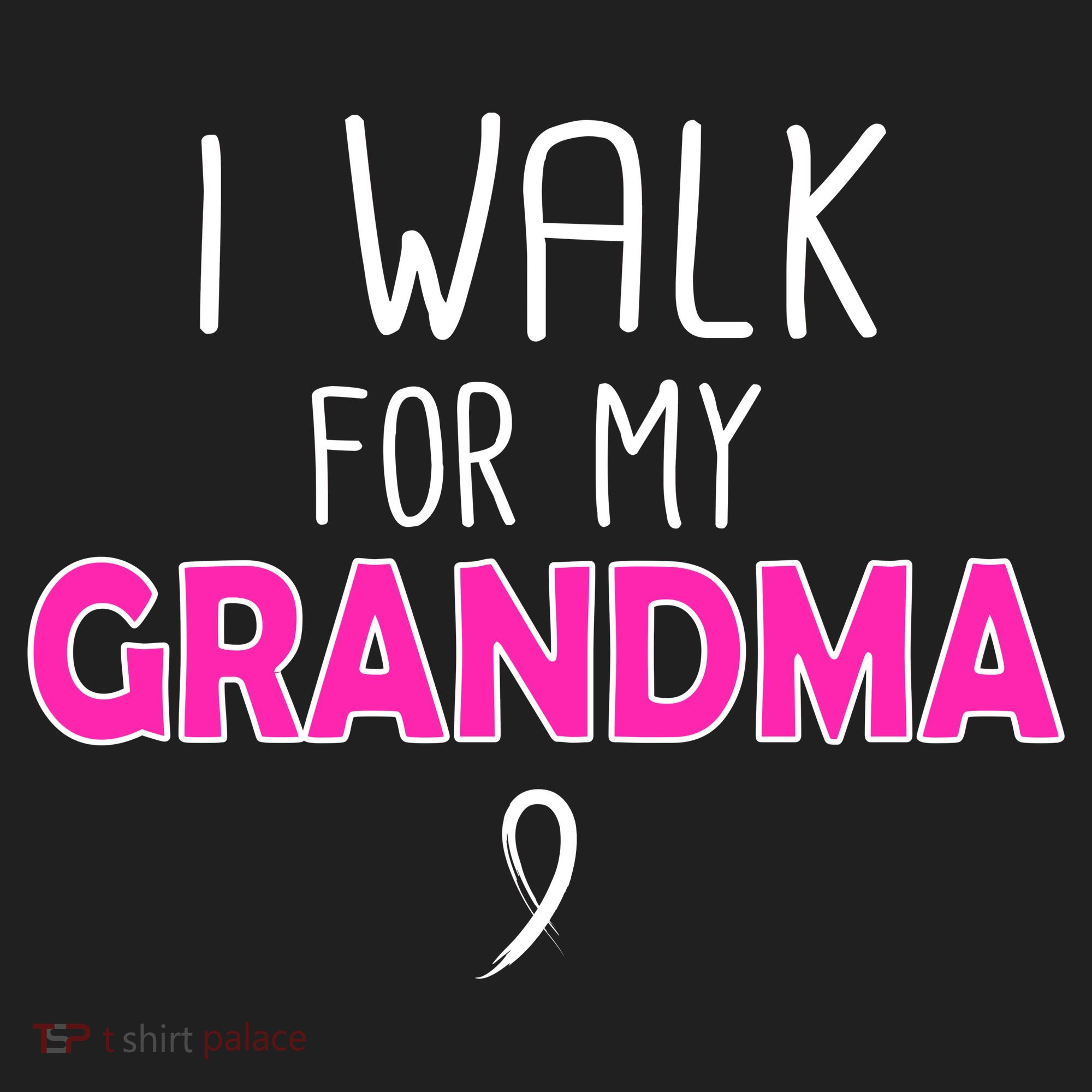 I Walk For My Grandma Breast Cancer Women's Sweatshirt