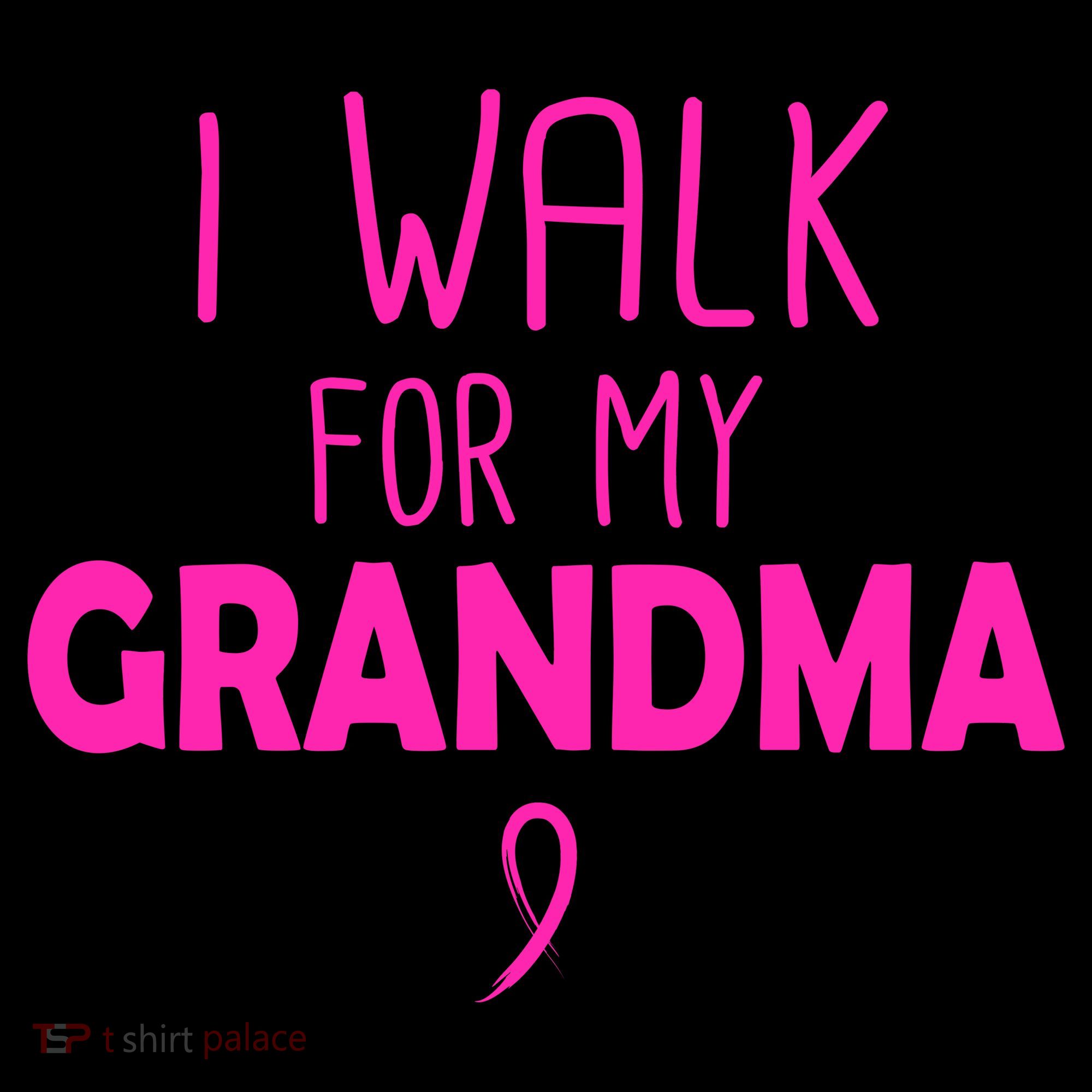 I Walk For My Grandma Breast Cancer Coffee Mug